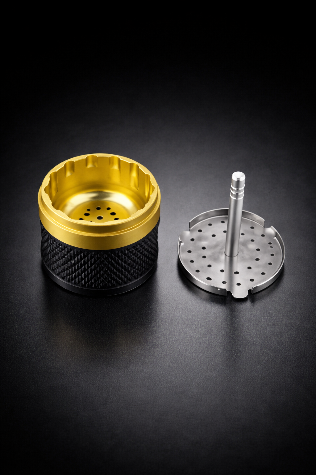 Kaswa Hookah Head Aluminum Shisha Bowl with Charcoal Holder